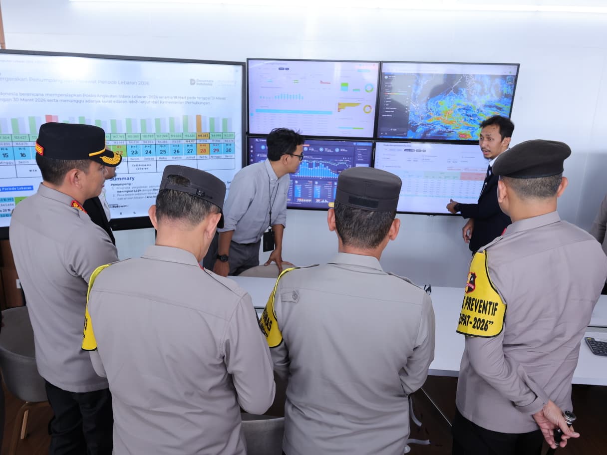 Arus Mudik di Bandara Soekarno-Hatta lancar, Polri Pastikan Pelayanan Optimal bagi Masyarakat